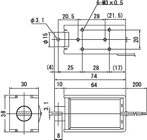 SDC-1564-15H-Dimensions