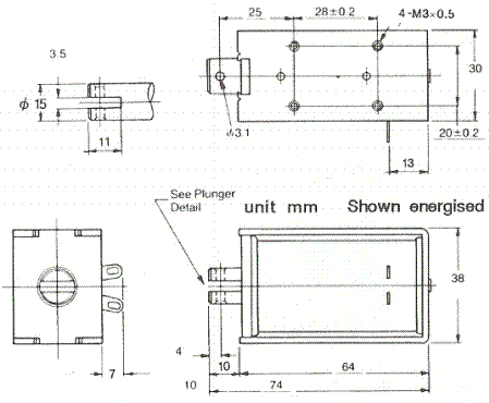 STC-15B-Dimensions